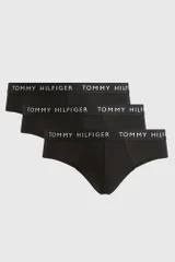 Černé pánské slipy Tommy Hilfiger (3 ks)