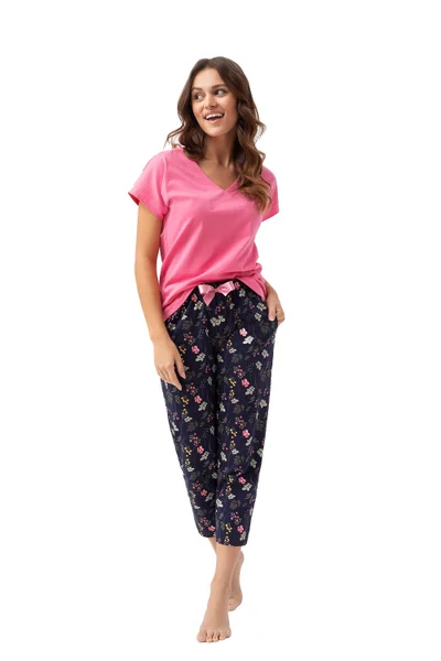 Květinové pyžamo pro ženy Luna Comfort