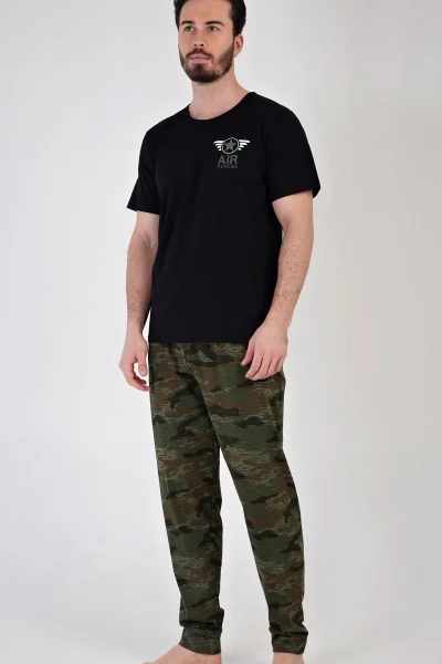 Army Style Pyžamo pro Muže Cool Comics