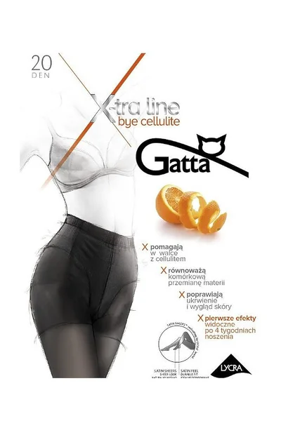 Dámské punčochové kalhoty Gatta Bye Cellulite 10Z den 5-XL