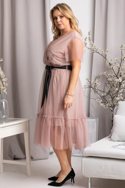 Dámské elegantní šaty Asia Karko plus size