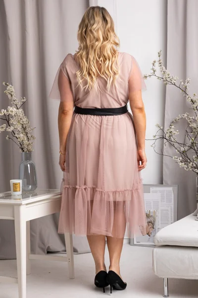 Dámské elegantní šaty Asia Karko plus size