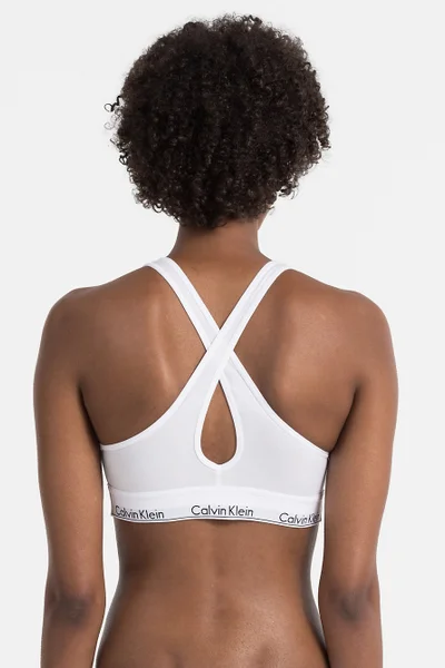 Podprsenka pro ženy sportovní 5GBT bílá - Calvin Klein