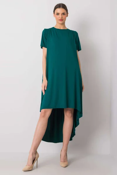 Dámské RUE PARIS Tmavě zelené volné šaty FPrice