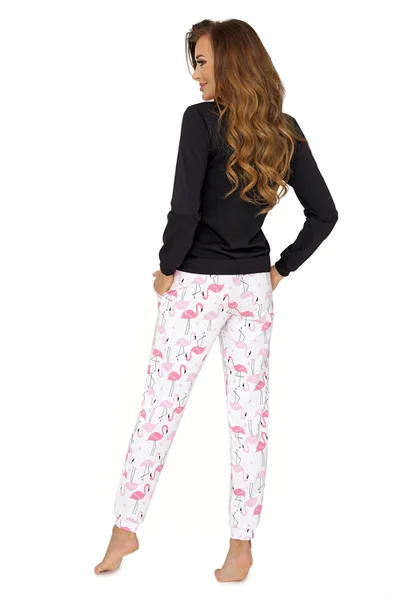 Pyžamo pro ženy Flamingo Black - Donna