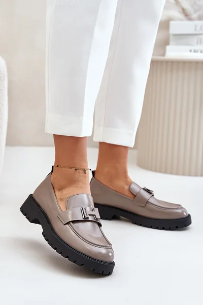 Mokasíny pro ženy z přírodní kůže Step in style