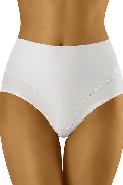 Ženské stahovací kalhotky Uniqa od Wol-Bar v bílé barvě