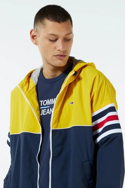 Mužská bunda Tommy Jeans Colorblock Zip Thru Jacket M