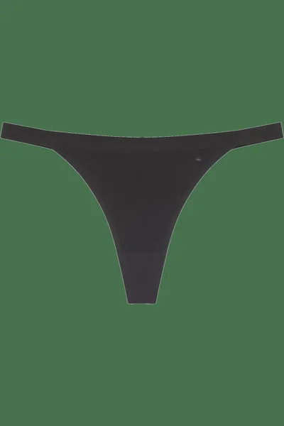 Dámské tanga Smart Natural Brazilian String - BLACK - černá 4025 - Triumph