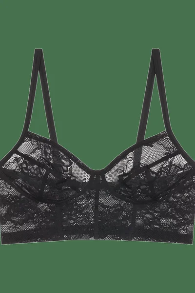 Dámský top pod košili Smart Deco Bustier - BLACK - černá H7X3 Triumph