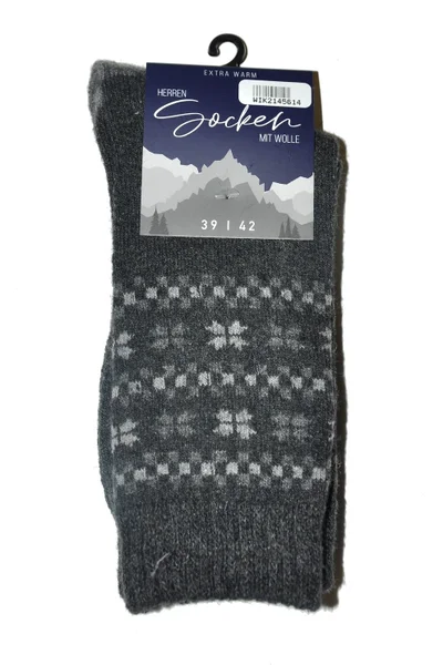 Vlněné Pánské Ponožky Luxe WiK