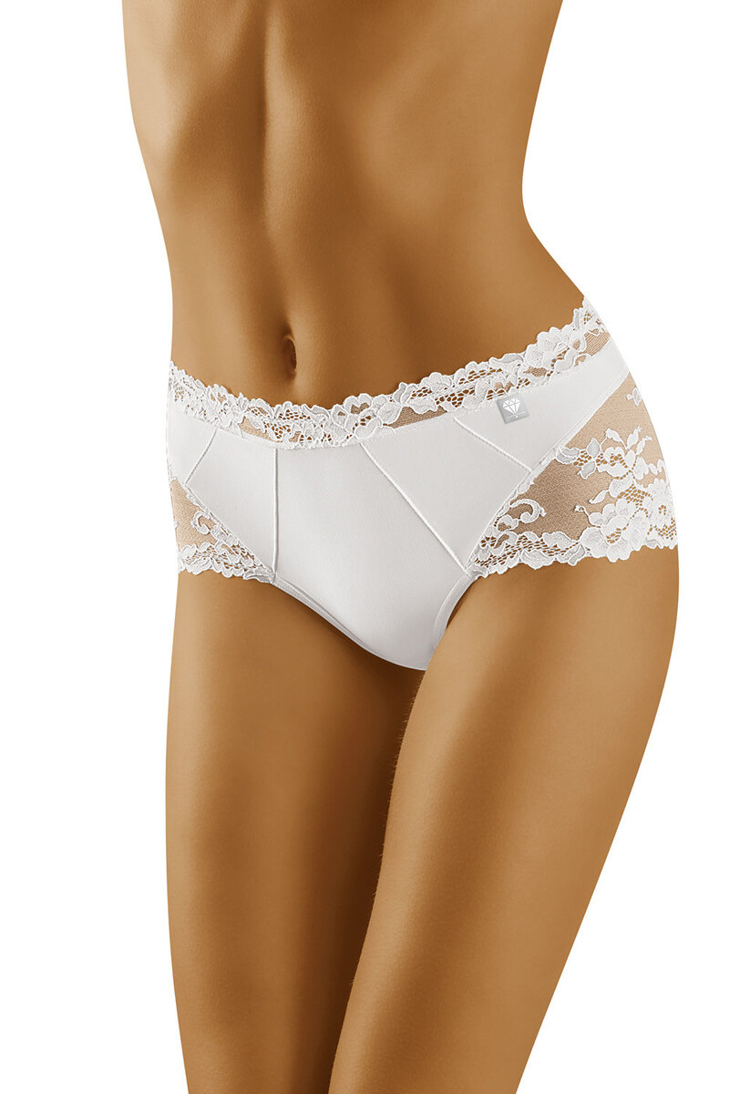 Klasické bílé kalhotky Luxa od Wol-Bar pro ženy, L i510_40804322773