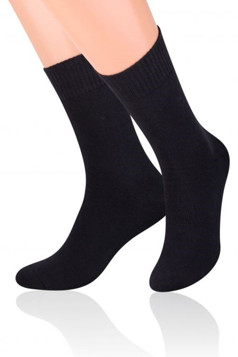 Pánské ponožky S59 Fortte black - Steven, černá 44/46 i41_58906_2:černá_3:44/46_