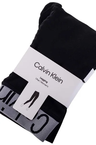Černé dámské legíny s vysokým pasem - Calvin Klein
