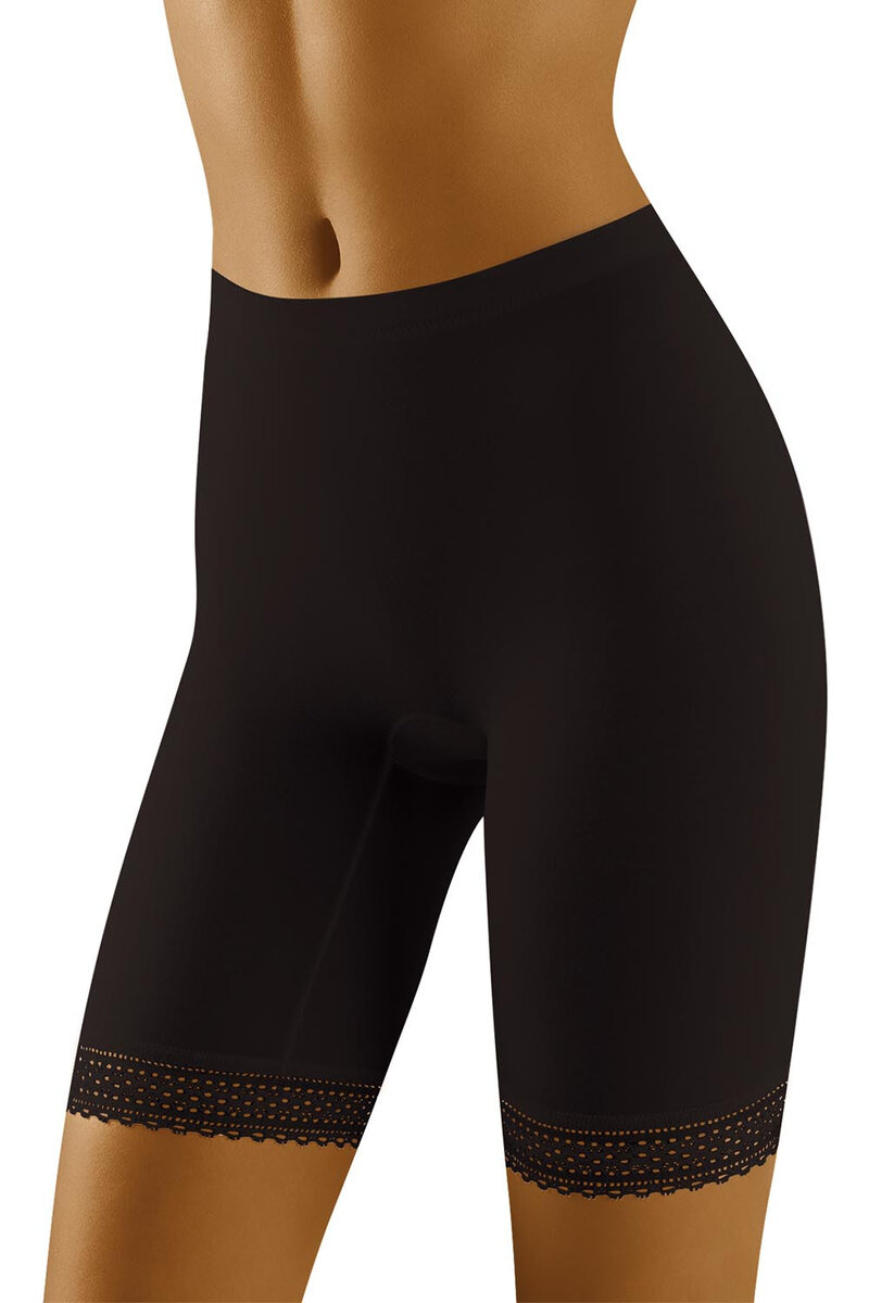 Černé nohavičkové kalhotky Wol-Bar Ron s mikromodulovými nohavicemi, XL i510_40814336351