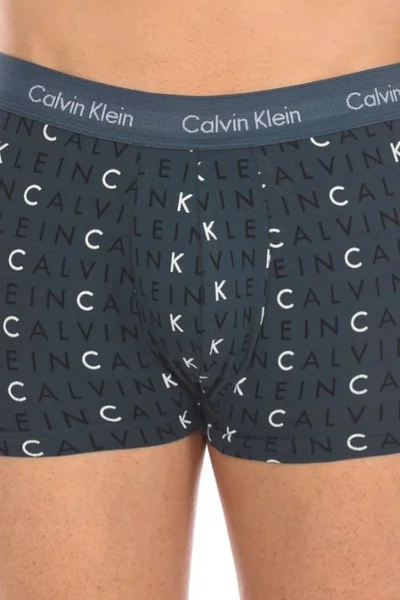 Mužské boxerky Calvin Klein 3Pack Low Rise Trunk