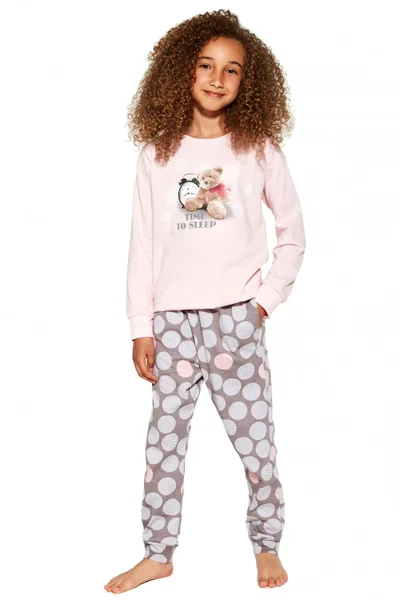Růžové dívčí pyžamo To sleep2 - Cornette