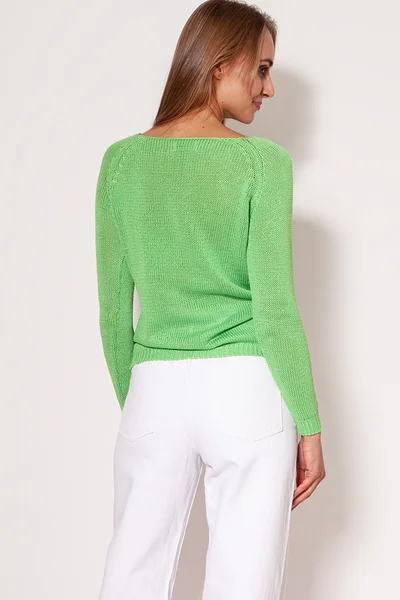 Zelený svetr MKM Design