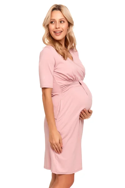 Těhotenská noční košilka Doctor Na Flamingo