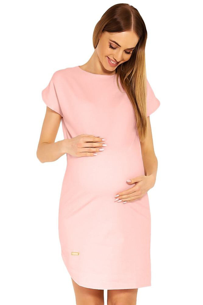 Dámské těhotenské šaty 43L1A5 - PeeKaBoo, černá S/M i10_P54361_1:2013_2:116_