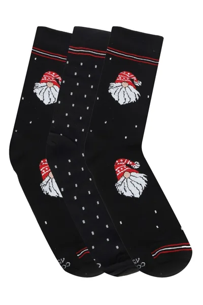 Vánoční pánské ponožky 3v1 Cornette Premium