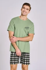 Zelené pyžamo pro muže Taro Carter