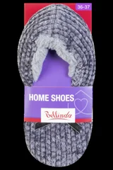 Dámské domácí bačkůrky HOME SHOES - Bellinda - šedá