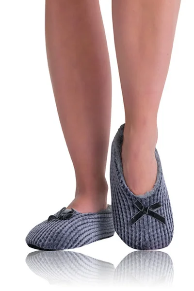 Dámské domácí bačkůrky HOME SHOES - Bellinda - šedá