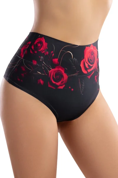 Dámské kalhotky Meméme Rose Red Hi-briefs