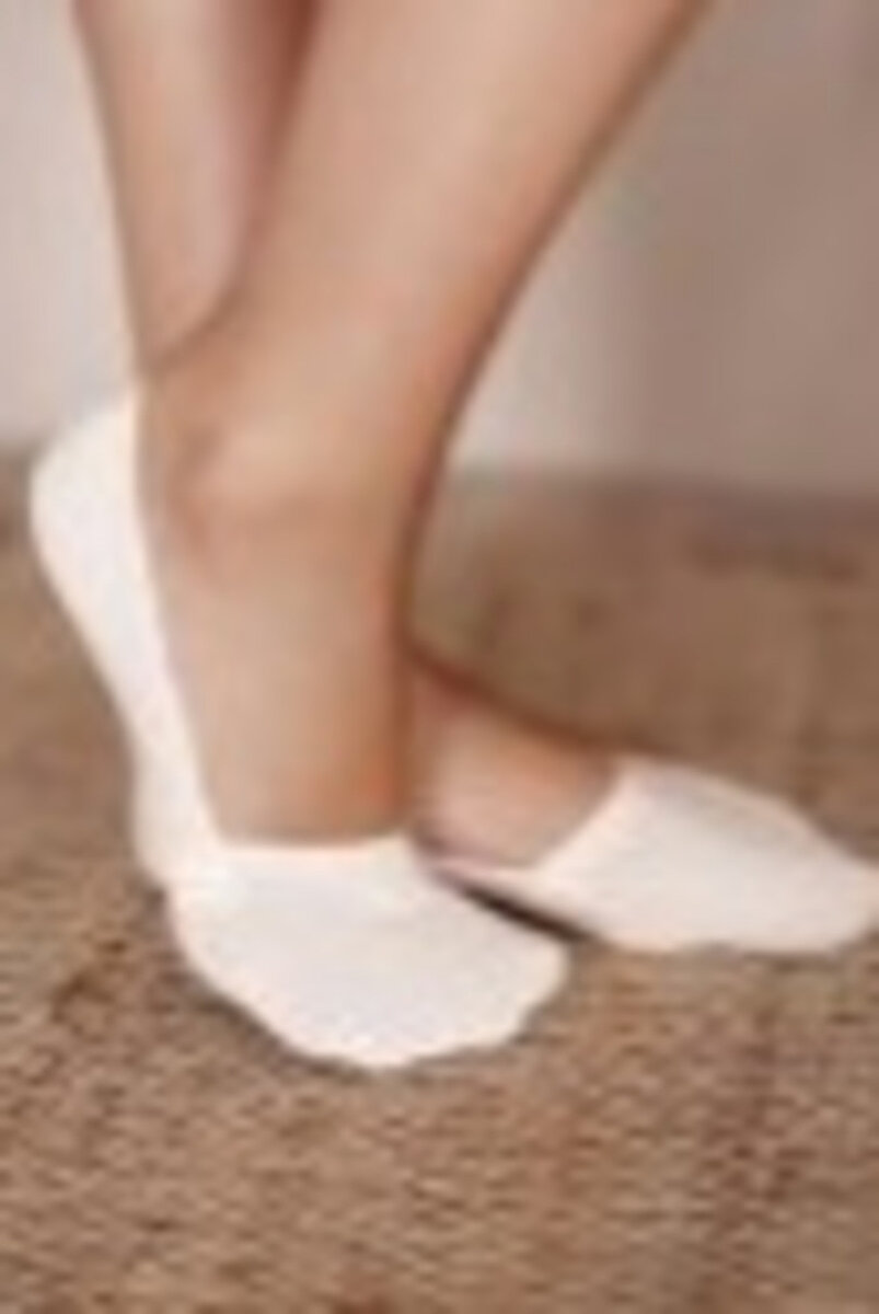 Bavlněné ponožky ťapky QMF1 Knittex, béžová 35-38 i170_5906906044474