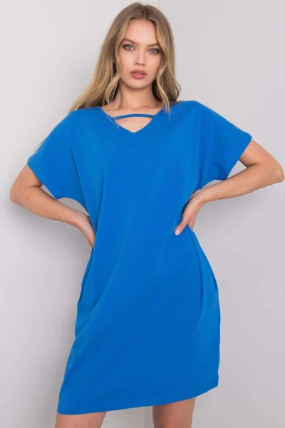 Dámské šaty RV SK 02PFX6 tmavě modrá FPrice