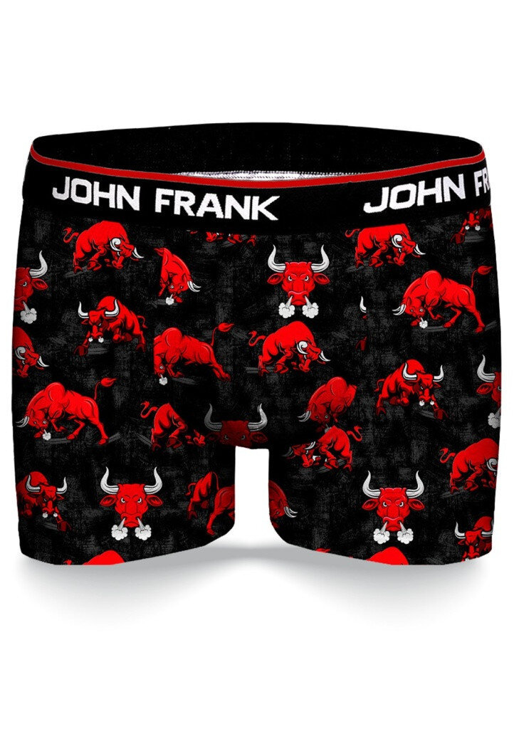 Boxerky pro muže John Frank YK29IB, černá XL i321_17553-176948