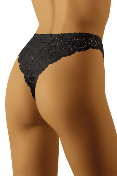 Dámská tanga Bolero Black - Wol-Bar