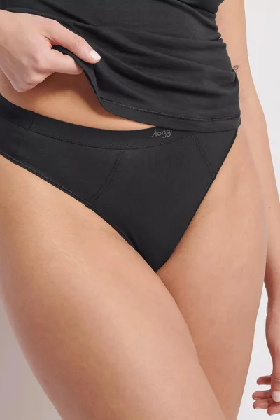 Dámská tanga Sloggi Ever Ease - černá