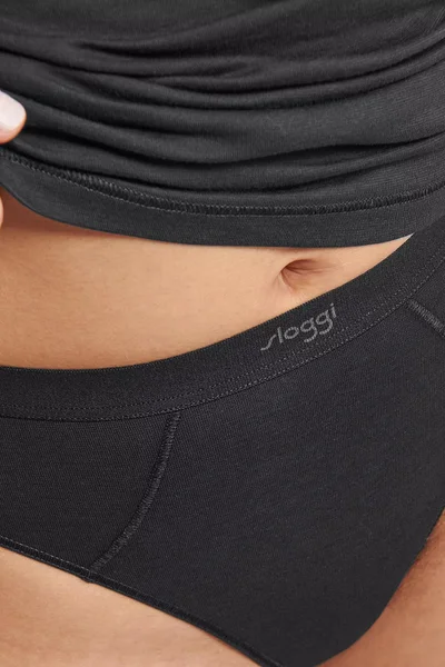 Dámská tanga Sloggi Ever Ease - černá