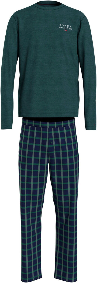 Zelené káro pyžamo pro muže od Tommy Hilfiger, M i10_P66095_2:91_
