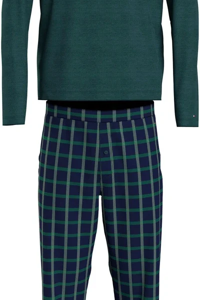 Zelené káro pyžamo pro muže od Tommy Hilfiger