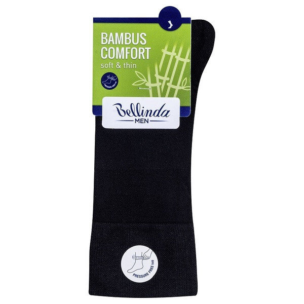 Bambusové pánské ponožky Bellinda Comfort - tmavě modrá, 39 - 42 i454_BE497520-190-42