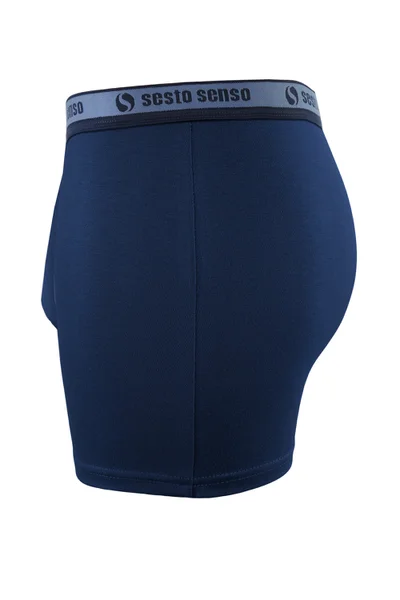 Pánské Boxerky Sesto Senso Cougar Navy Blue