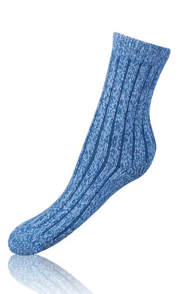 Chlupaté dámské ponožky - Měkký oblak - Bellinda - modrá