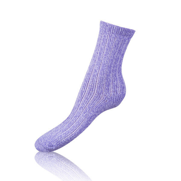 Ultra Měkké Dámské Ponožky - Fialové Pohodlí, 35 - 38 i454_BE496809-032-38