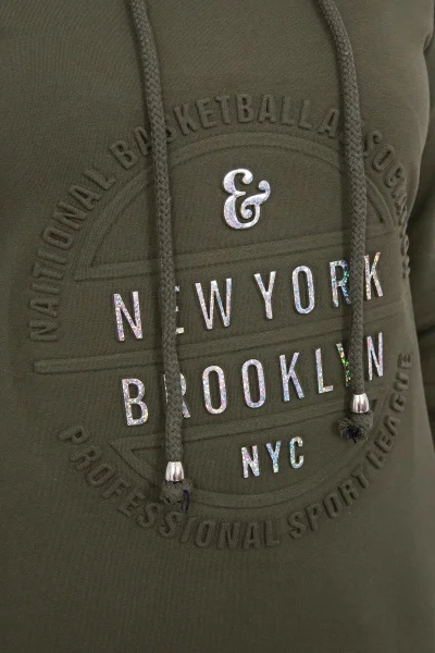 Dámské khaki pohodlné šaty Brooklyn od K-Fashion