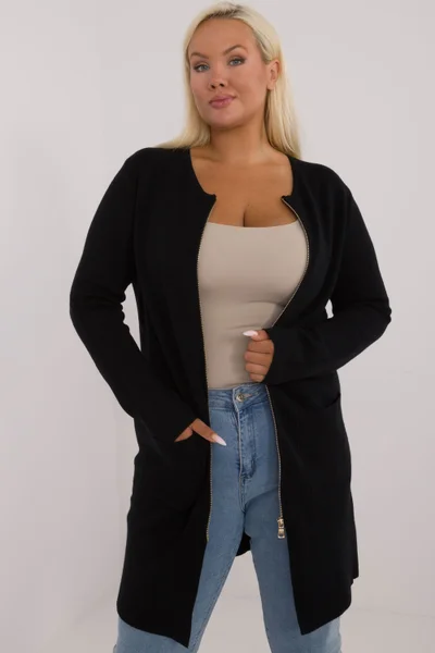 Dámský plus size svetr Factory Price z viskózy