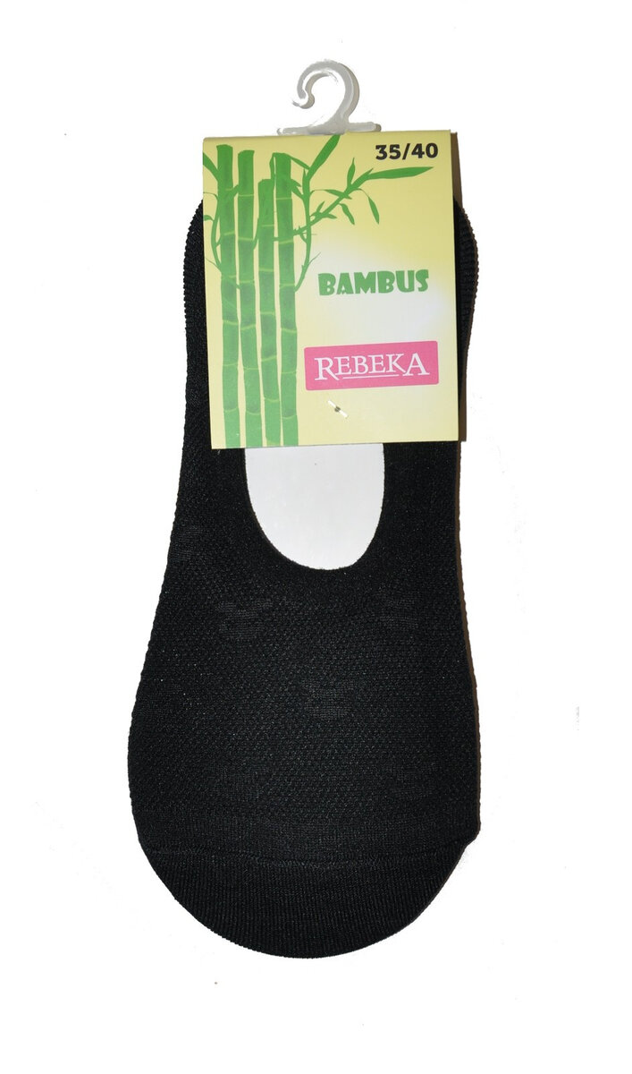 Dámské ponožky baleríny Rebeka B1135I Bambus, bílá 35-40 i384_53863933
