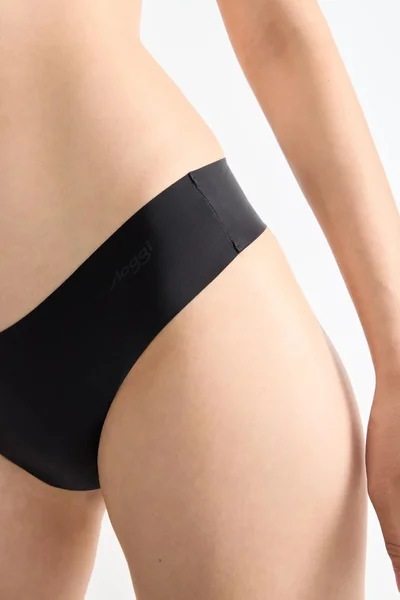 Neviditelné strunové kalhotky ZERO Microfibre Hipstring 2P - ČERNÉ - Sloggi