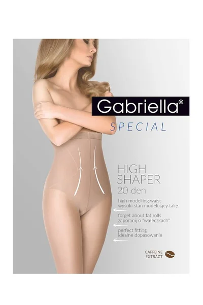 Dámské punčochové kalhoty Gabriella Hihg Shaper U683 932A4 den 5-XL