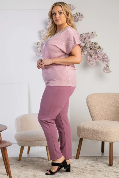 Halenka plus size 752J5 4K9Z8 06QVS Karko