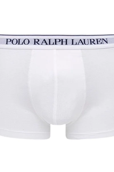 Klasické bílé boxerky pro muže Ralph Lauren (3 ks)