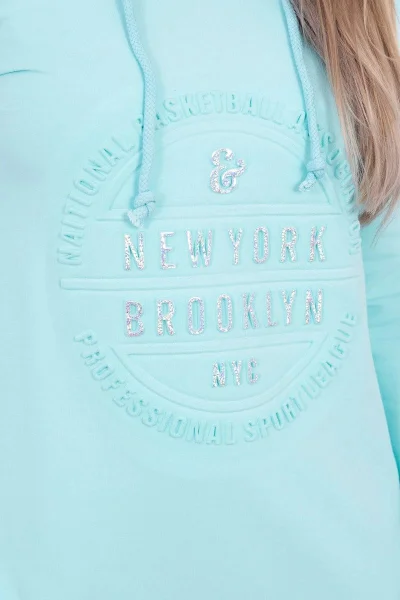 Dámské mátové šaty Brooklyn od K-Fashion