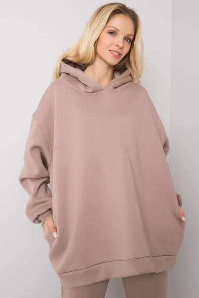 Dámský tmavě khaki bavlněná dámská halenka plus size FPrice